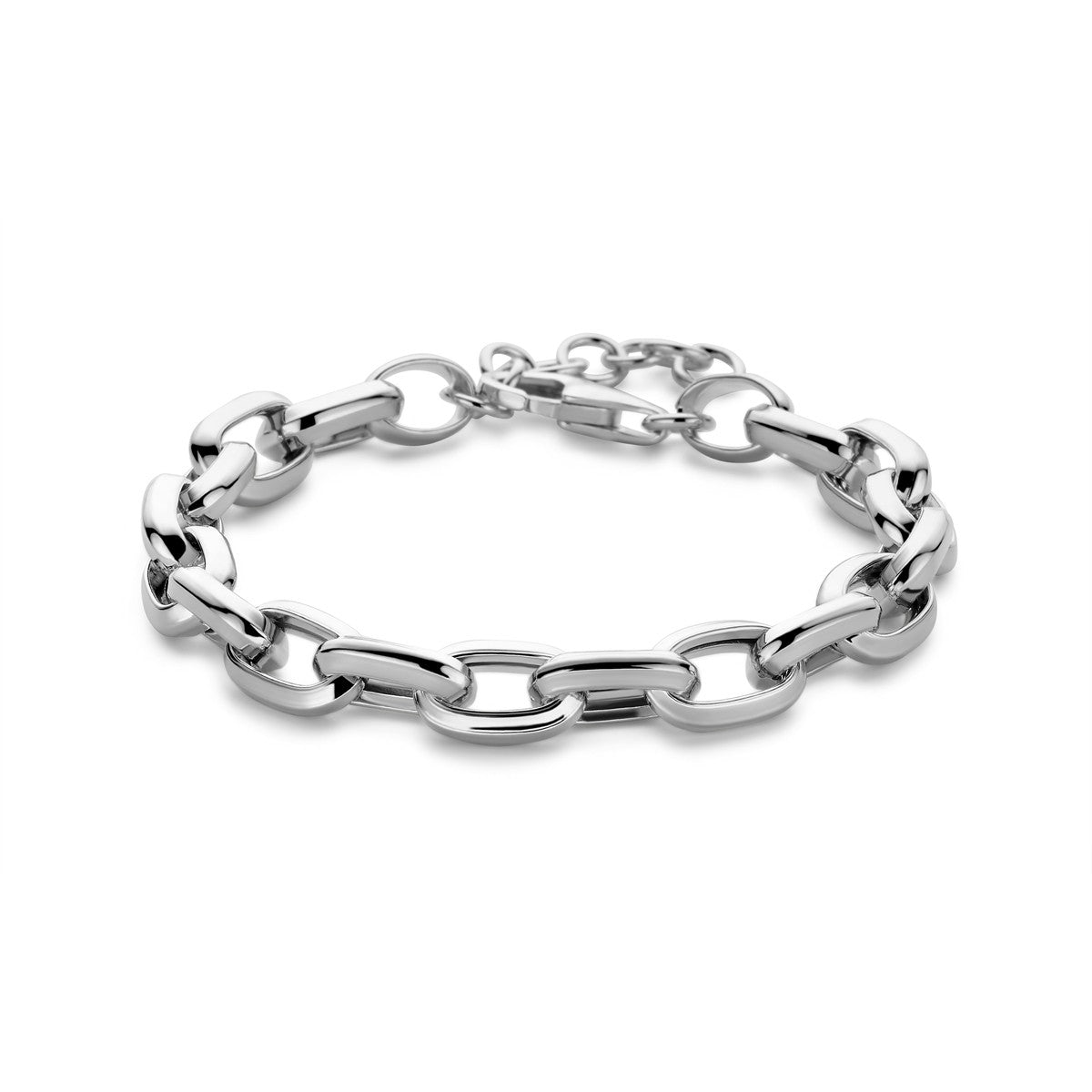 Fantasy Collection Armband anker 8 mm 18 + 3 cm zilver