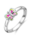 Gerhodineerd Zilver Ring Vlinder 1337029 - PansiteNederland.nl