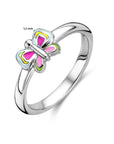 Gerhodineerd Zilver Ring Vlinder 1337029 - PansiteNederland.nl