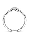Gerhodineerd Zilver Ring Hart 1338081 - PansiteNederland.nl
