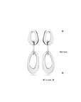 Zilver Gerhodineerd Oorhangers 1338232 - PansiteNederland.nl