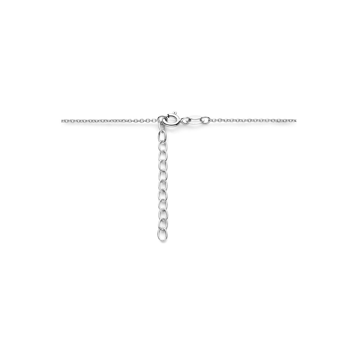 Fantasy Collection Collier hartjes 1,3 mm 41 + 4 cm zilver