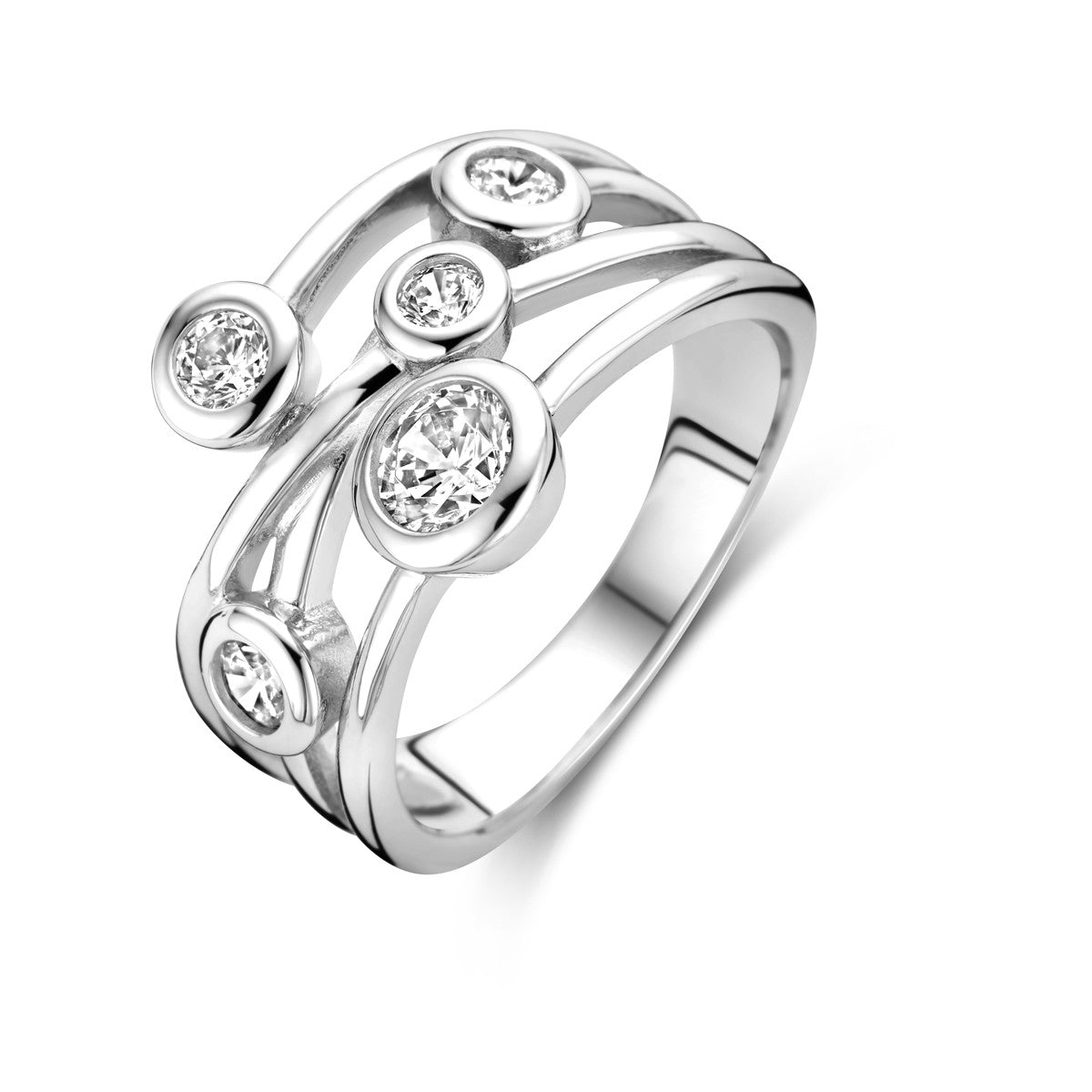 Fantasy Collection Ring zirkonia zilver