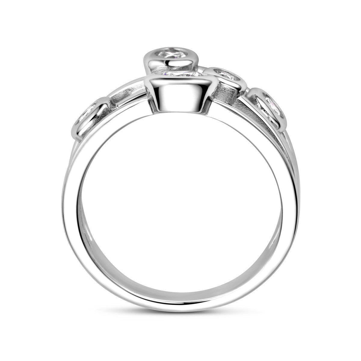 Fantasy Collection Ring zirkonia zilver