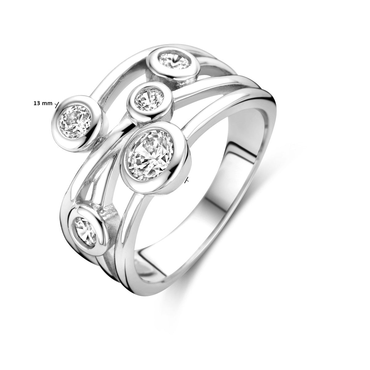 Fantasy Collection Ring zirkonia zilver