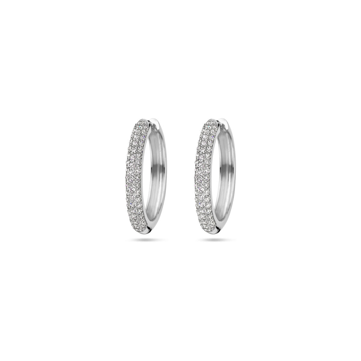 Fantasy Collection Oorbellen zirkonia zilver