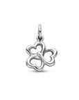 zilver gerhodineerd hanger hartjes 1338367 - PansiteNederland.nl