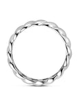 Gerhodineerd Zilver Ring Gedraaid 1338380 - PansiteNederland.nl