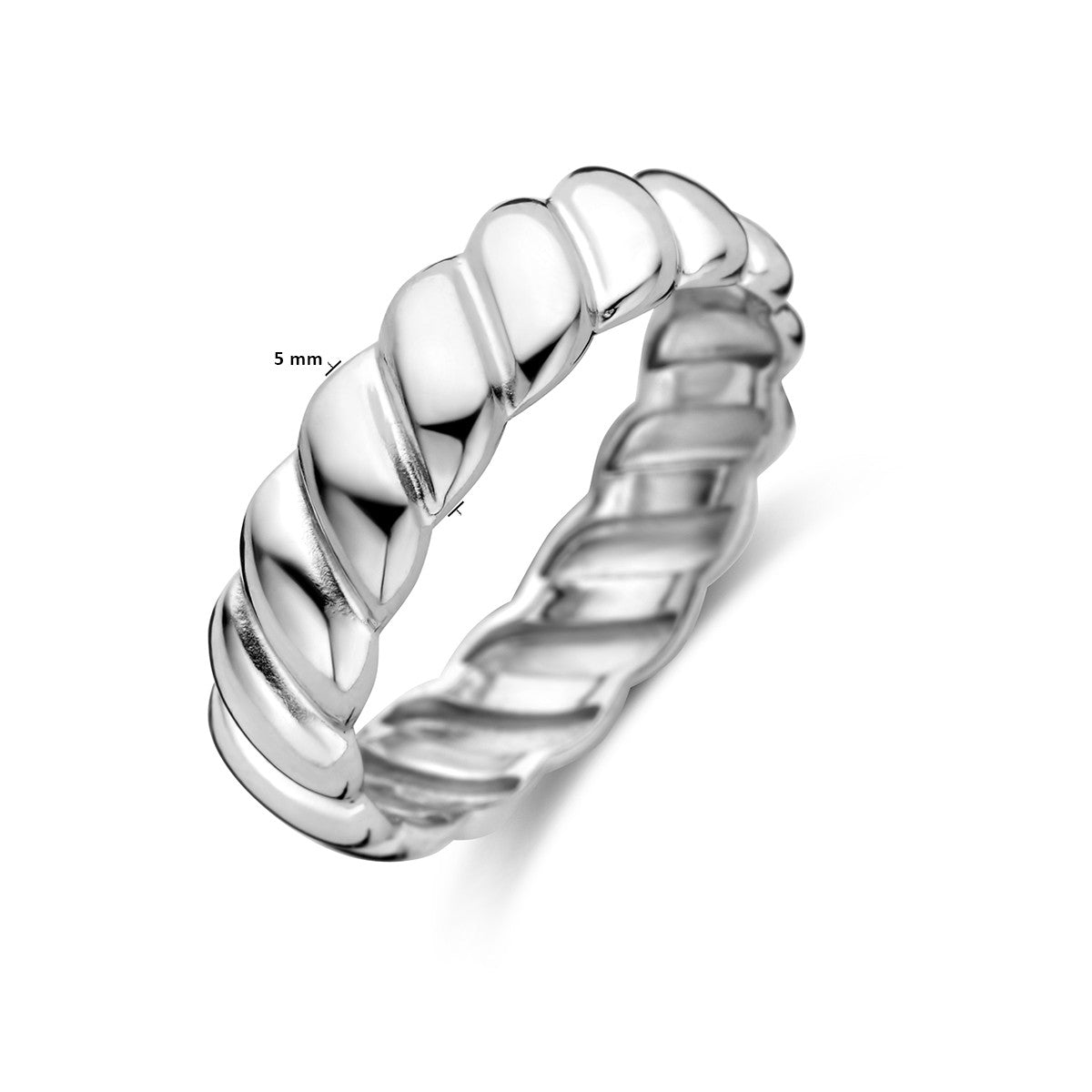 Fantasy Collection Ring gedraaid zilver