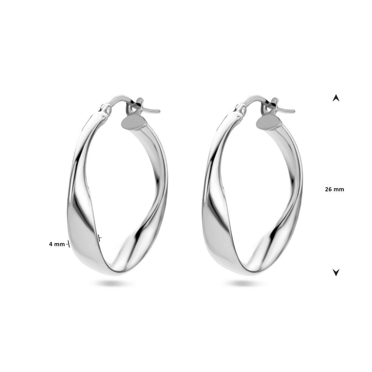 Fantasy Collection Oorbellen zilver