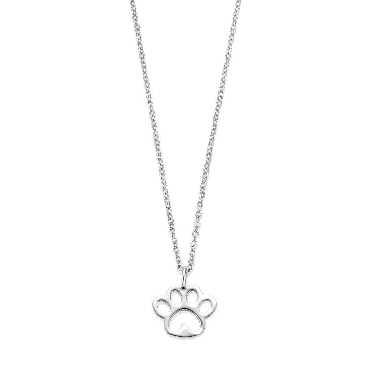 Fantasy Collection Collier hondenpoot 36 + 3 cm zilver