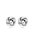 Zilver Gerhodineerd Oorknoppen Knoop 1338436 - PansiteNederland.nl