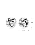Zilver Gerhodineerd Oorknoppen Knoop 1338436 - PansiteNederland.nl