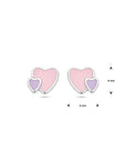 Zilveren oorknoppen hartjes - 1338475 - PansiteNederland.nl