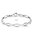 Zilver Gerhodineerd Armband Zirkonia 6,0 Mm 18,5 Cm Poli/Mat 1338506 - PansiteNederland.nl