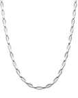 zilver gerhodineerd collier zirkonia 6,0 mm 45 cm poli/mat 1338512 - PansiteNederland.nl