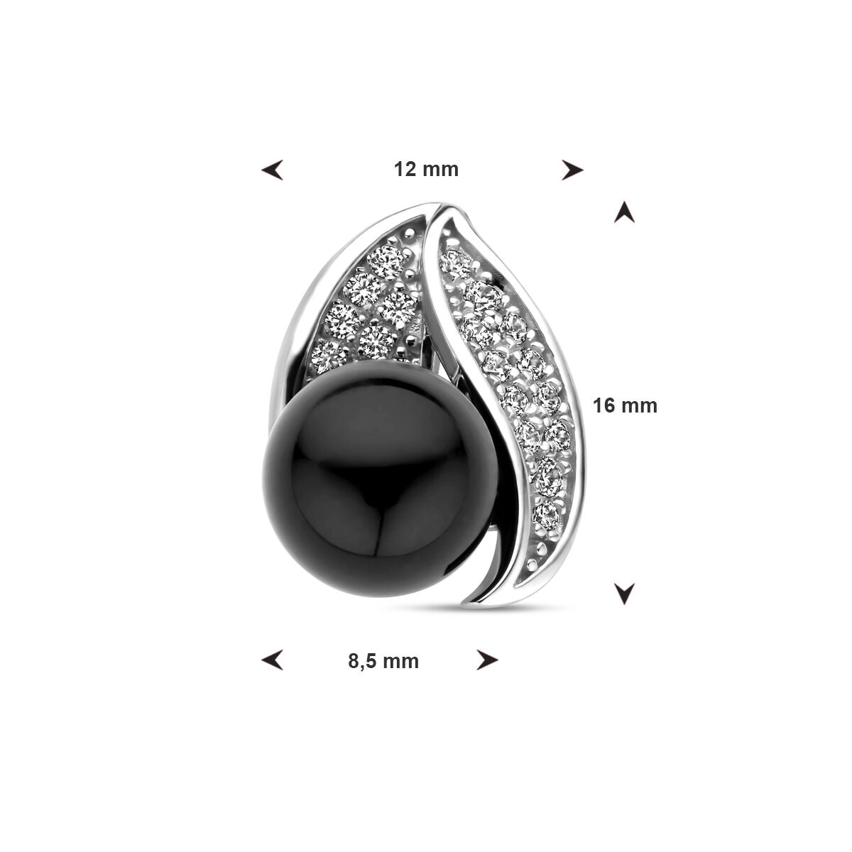 Fantasy Collection Hanger parel zilver