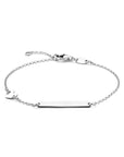 Zilver Gerhodineerd Graveerarmband Hart en Plaat 3,5 Mm 14 - 16 1338747 - PansiteNederland.nl