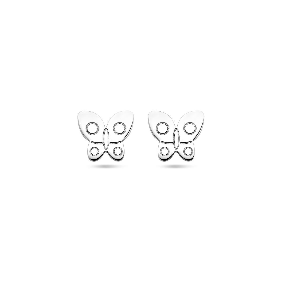 Fantasy Collection Oorbellen vlinders zilver