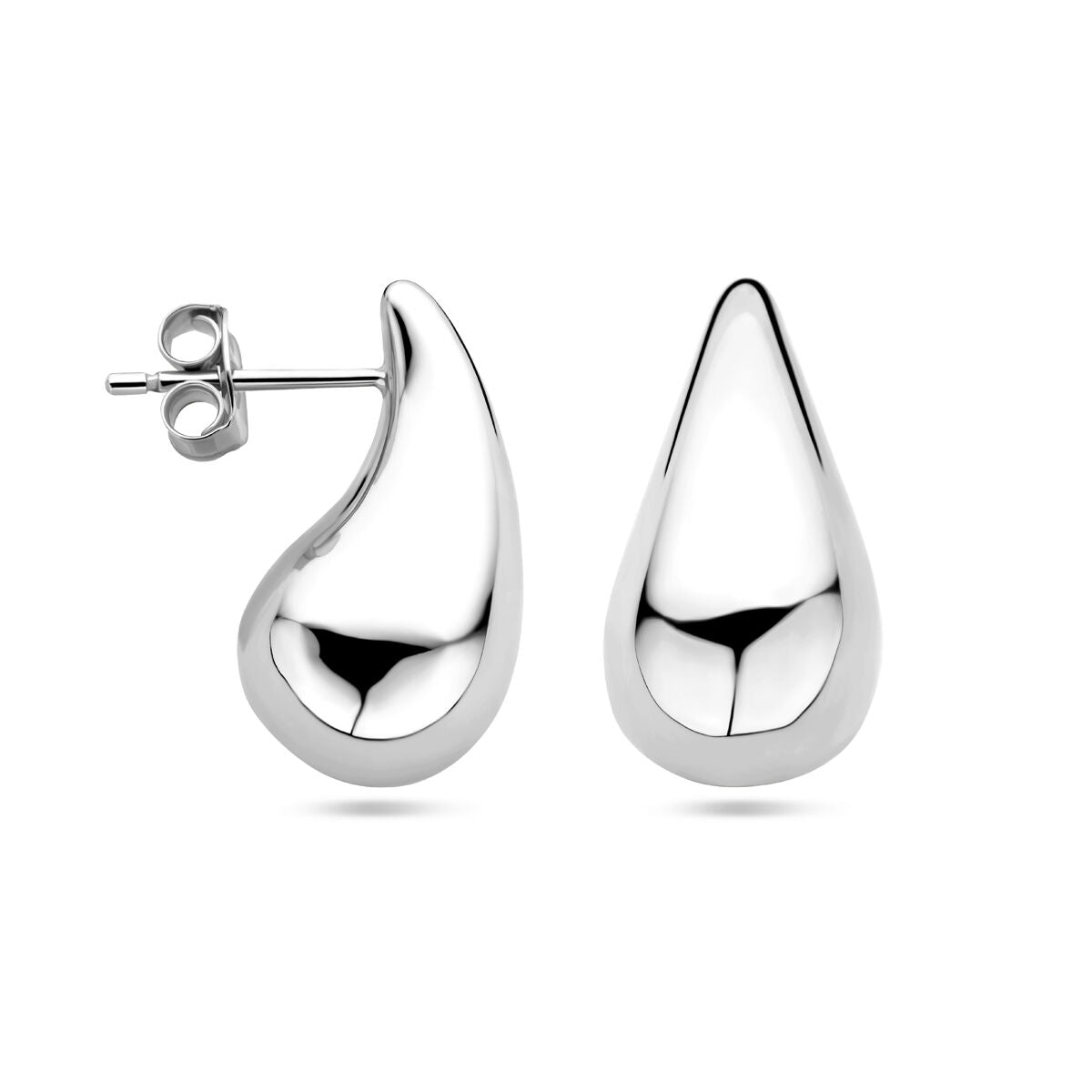 Fantasy Collection Oorbellen druppel 20 mm zilver