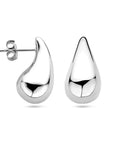 Zilver Gerhodineerd Oorknoppen Druppel 1338800 - PansiteNederland.nl