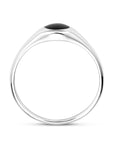 Gerhodineerd Zilver Ring Onyx 1338838 - PansiteNederland.nl