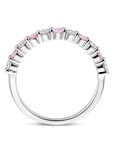 Gerhodineerd Zilver Ring Wit En Roze Met Zirkonia 1338901 - PansiteNederland.nl