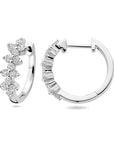 Zilver Gerhodineerd Oorringen Zirkonia 1338922 - PansiteNederland.nl