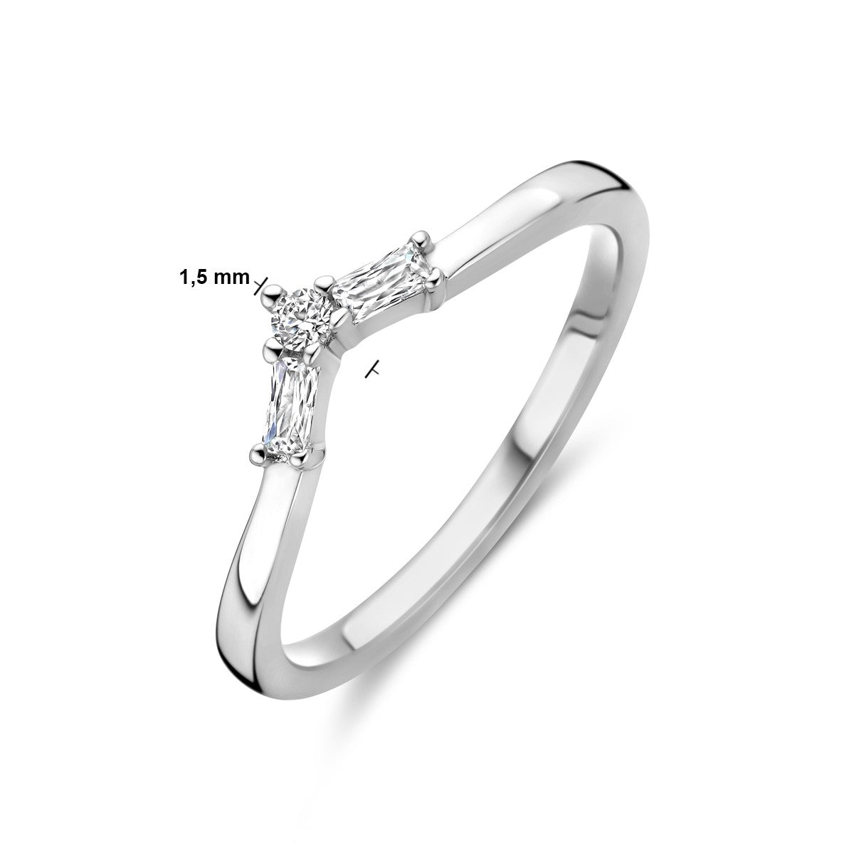 Fantasy Collection Ring v zirkonia zilver