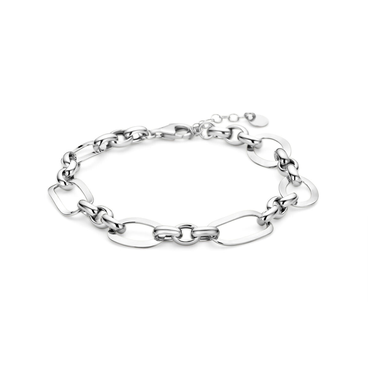 Fantasy Collection Armband 11,5 mm 20 + 3 cm zilver