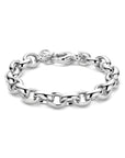 Zilver Gerhodineerd Armband Ovaal Jasseron 9,5 Mm 19,5 Cm 1339134 - PansiteNederland.nl