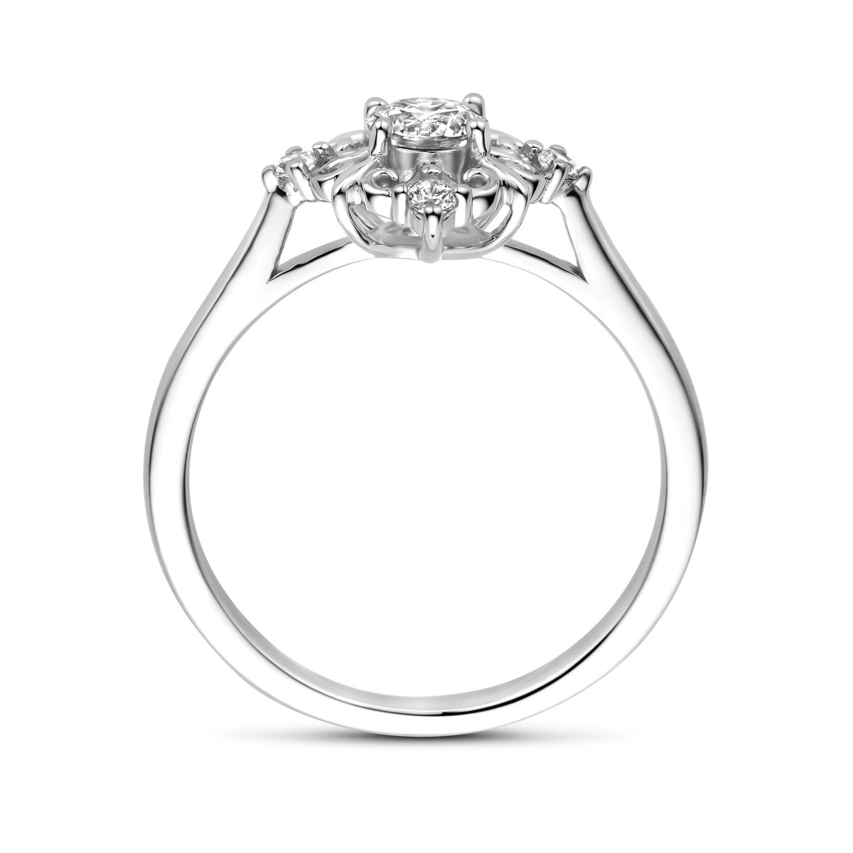 Fantasy Collection Ring filigrain zirkonia zilver