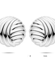 Zilver Gerhodineerd Oorknoppen 35 Mm 1339288 - PansiteNederland.nl