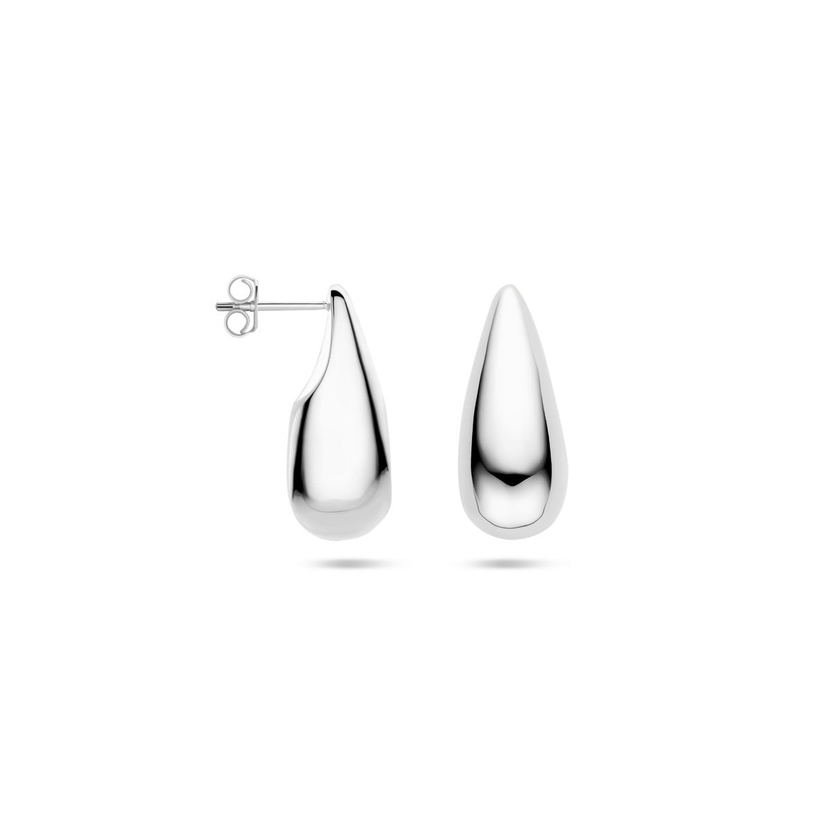 Fantasy Collection Oorbellen druppel 25 mm zilver