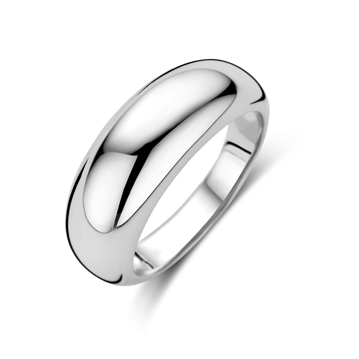 Ring balloon zilver gerhodineerd