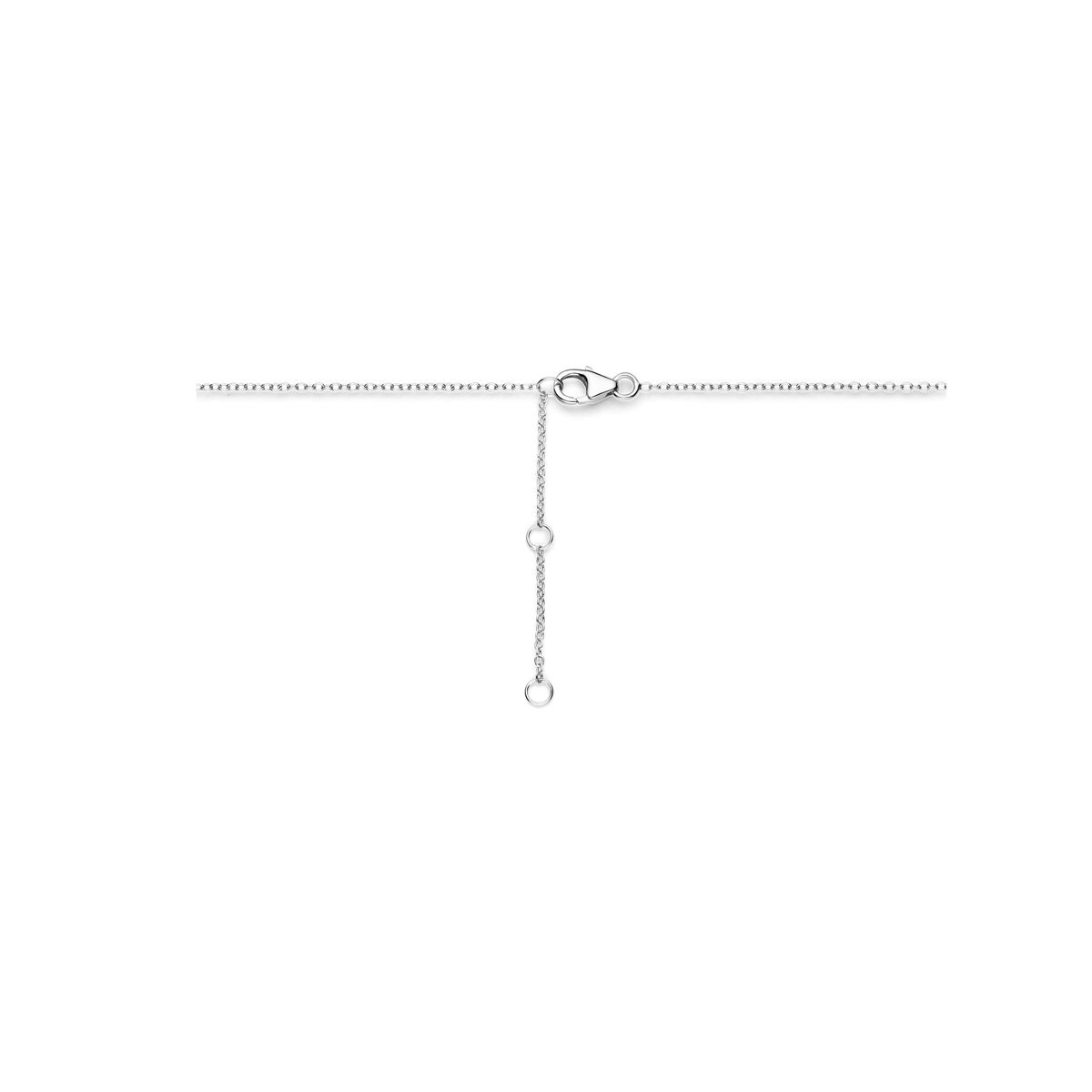 Fantasy Collection Collier parels 41 - 43 - 45 cm zilver