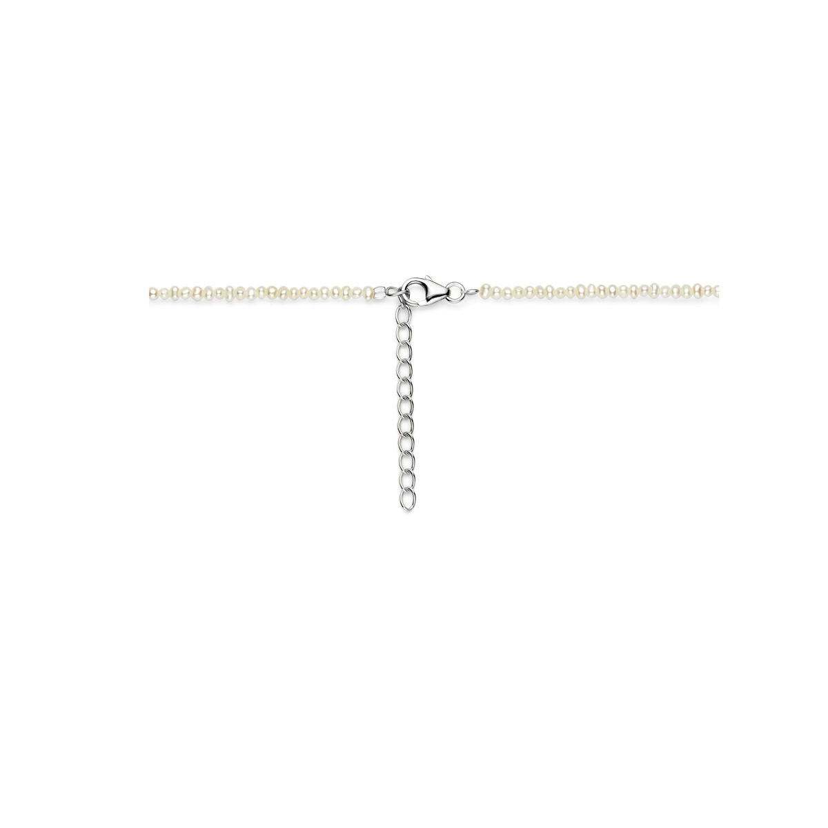 Fantasy Collection Collier parels 41 - 45 cm zilver