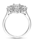 Gerhodineerd Zilver Ring Met Zirkonia 1339570 - PansiteNederland.nl