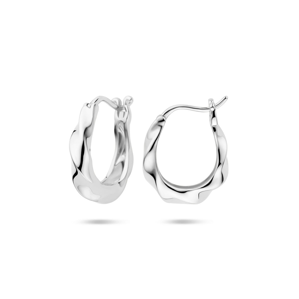Fantasy Collection Oorbellen 19 mm zilver