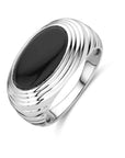 Gerhodineerd Zilver Ring Onyx 1339674 - PansiteNederland.nl