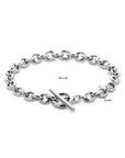 Zilver Gerhodineerd Armband 6 Mm 18,5 Cm Kapittelslot 1339688 - PansiteNederland.nl