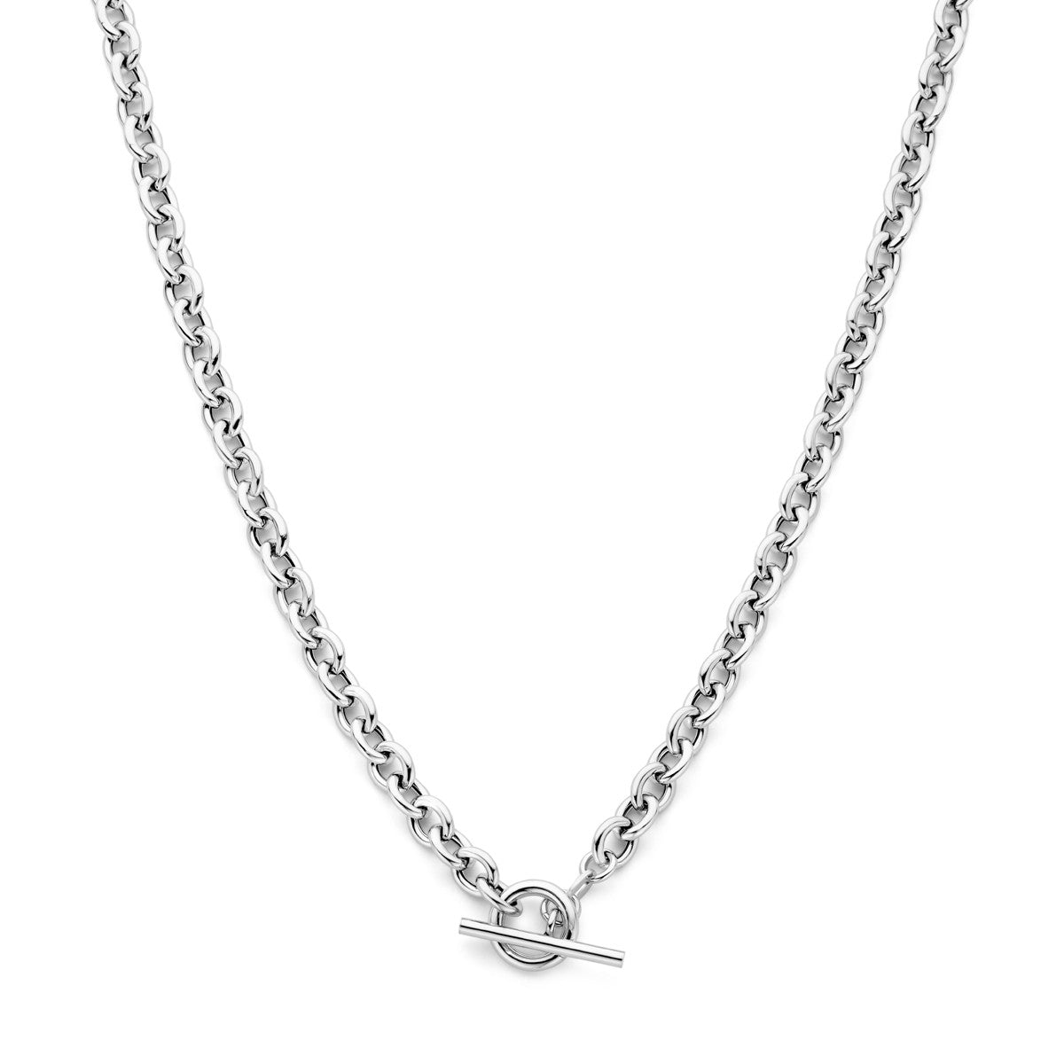 Fantasy Collection Collier 6 mm 42 cm kapittelslot zilver