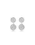 Zilver Gerhodineerd Oorhangers Zirkonia 20 mm 1339728 - PansiteNederland.nl