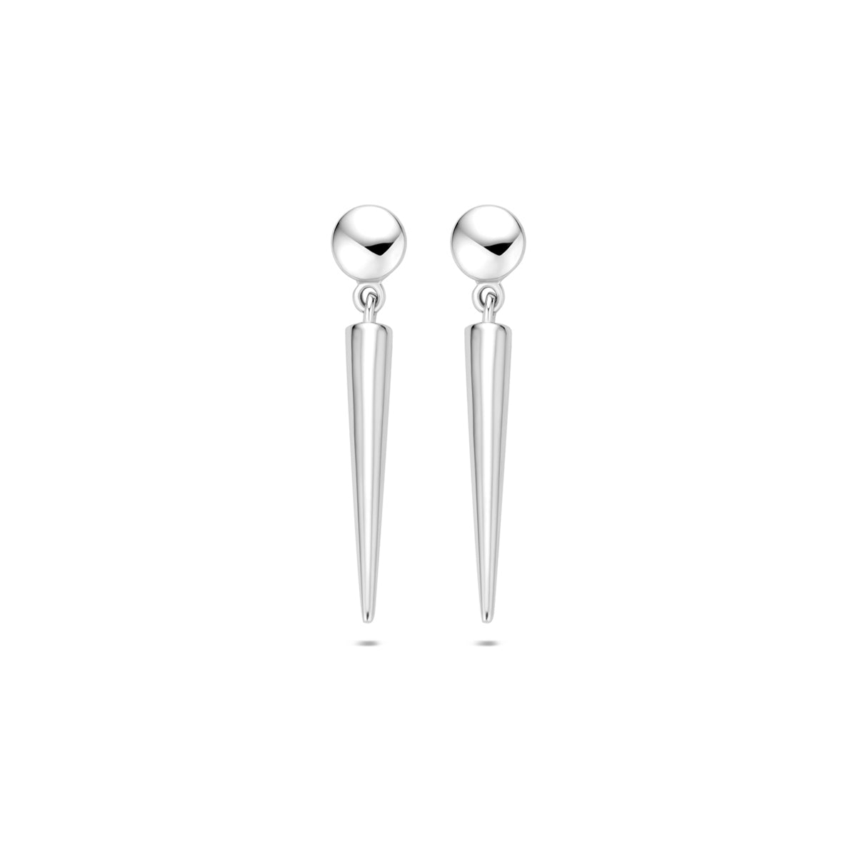 Fantasy Collection Oorhangers zilver gerhodineerd 24 mm