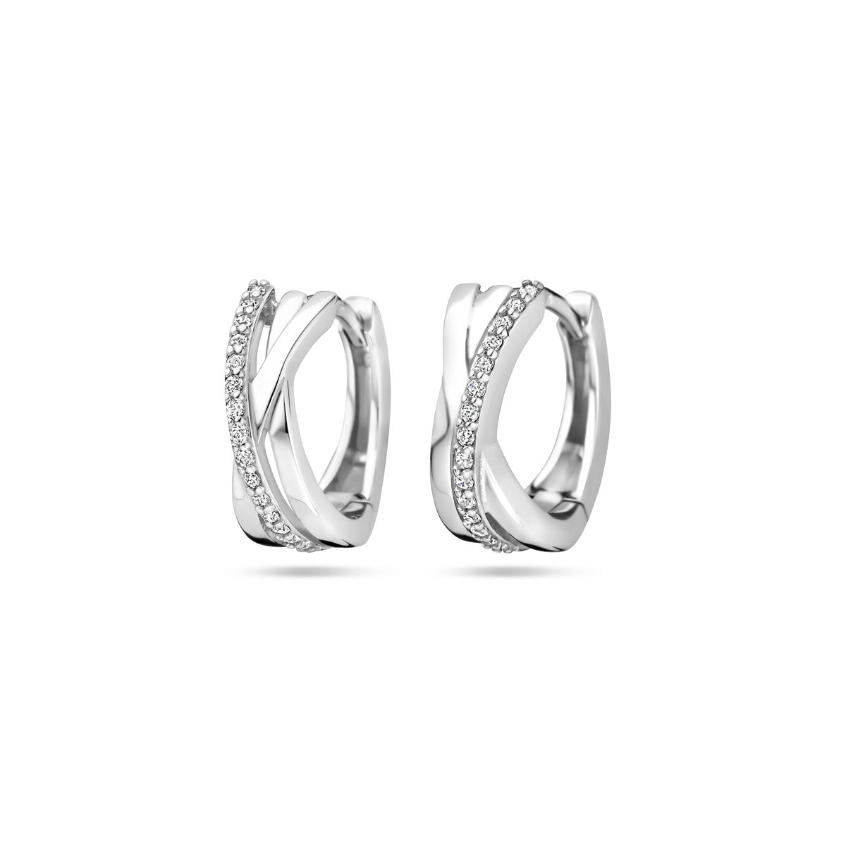 Fantasy Collection Oorbellen 13 mm zilver