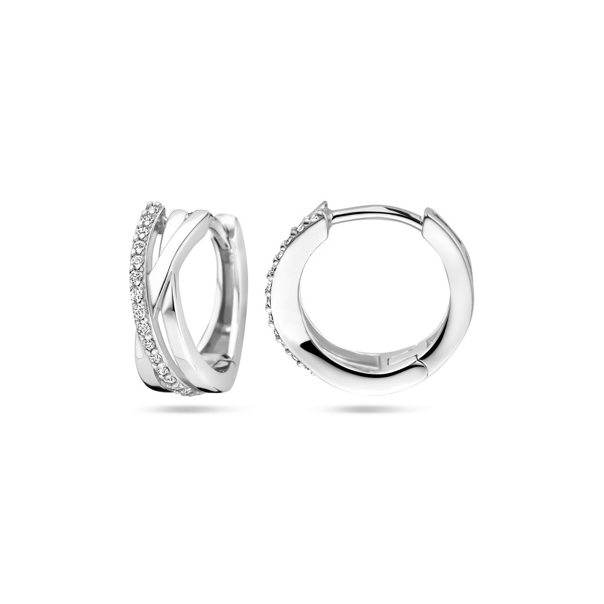 Fantasy Collection Oorbellen 13 mm zilver