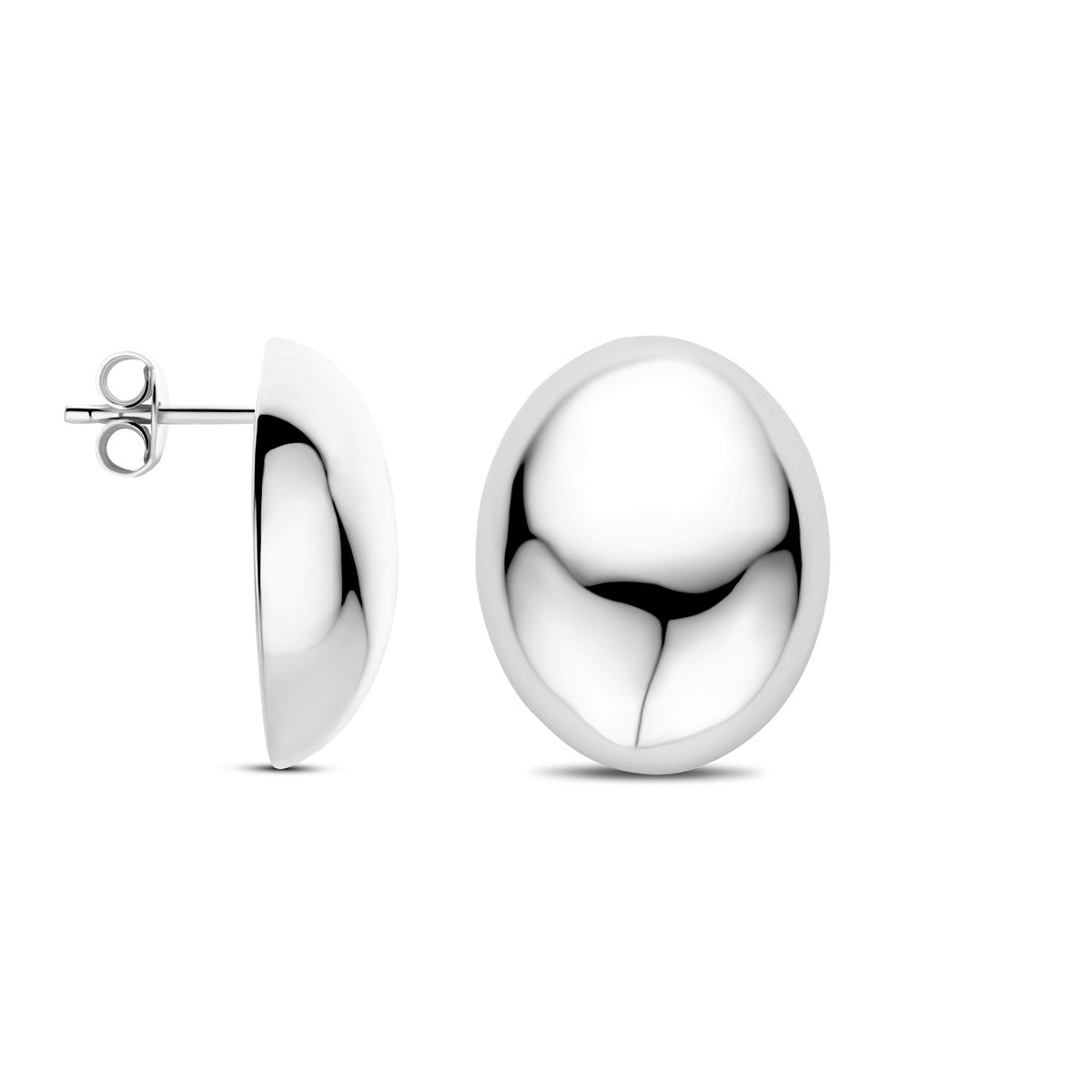 Fantasy Collection Oorbellen 20 mm zilver