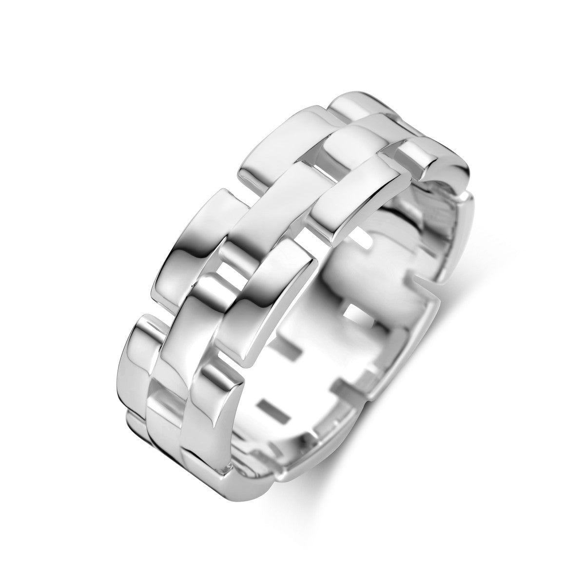 Fantasy Collection Ring schakel zilver