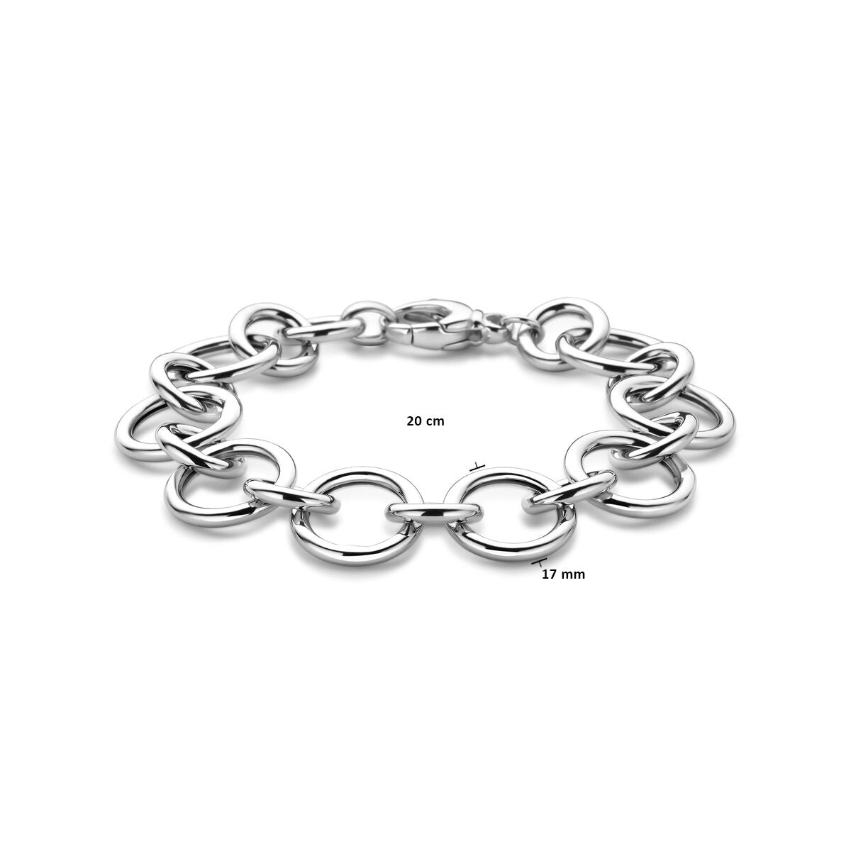 Fantasy Collection Armband 17 mm 20 cm zilver