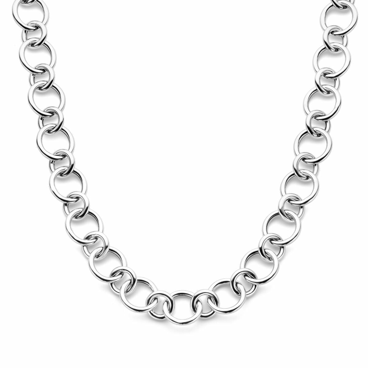 Fantasy Collection Collier 17 mm 46 cm zilver